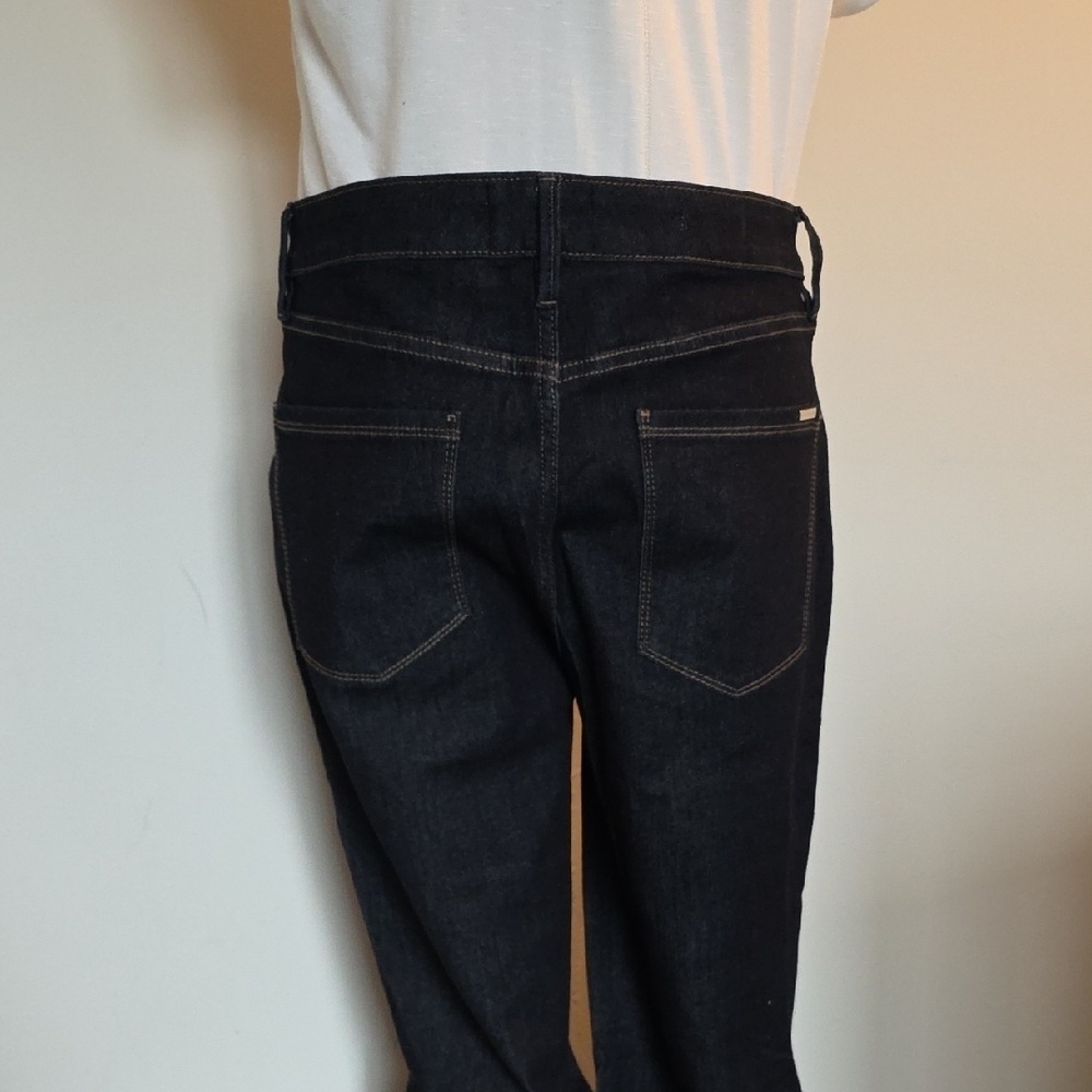White House Black Market Dark Flare Jeans - Picture 4 of 6